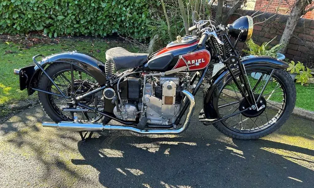 1932 Ariel Square Four Rare overhead cam model