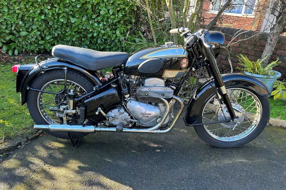 1955 Ariel Square Four Mk2 1000cc 4-pipe model